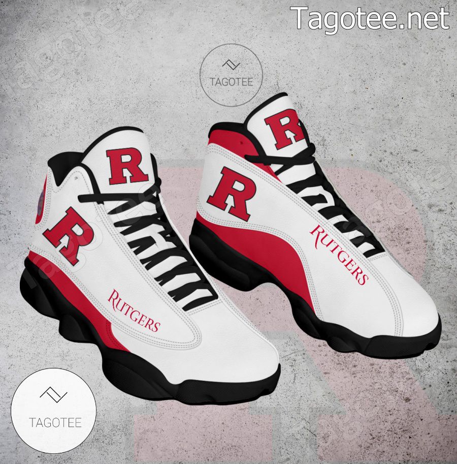 Rutgers NCAA Logo Air Jordan 13 Shoes - BiShop a