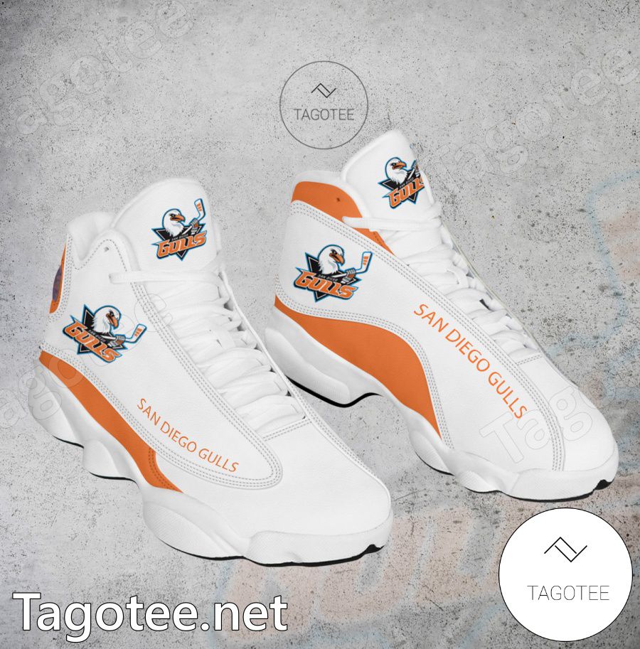 San Diego Gulls Club Air Jordan 13 Shoes - BiShop