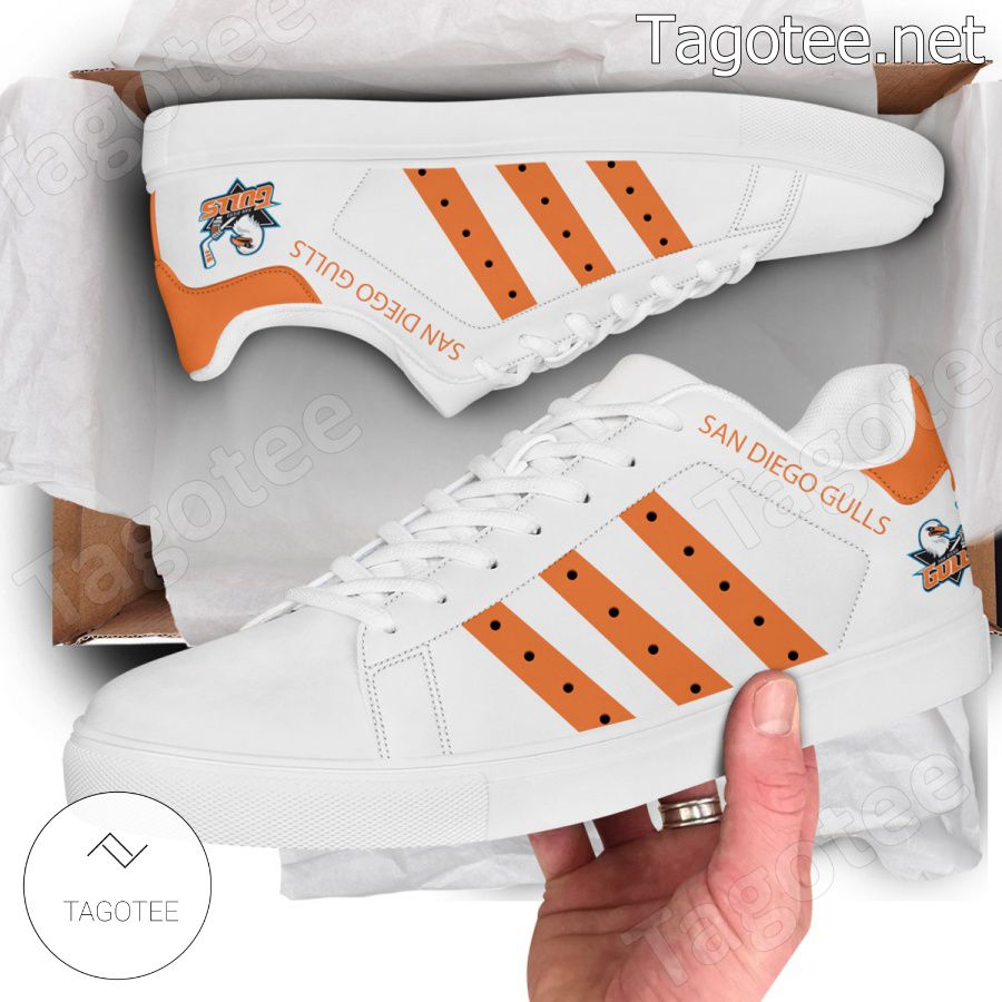 San Diego Gulls Hockey Stan Smith Shoes - BiShop