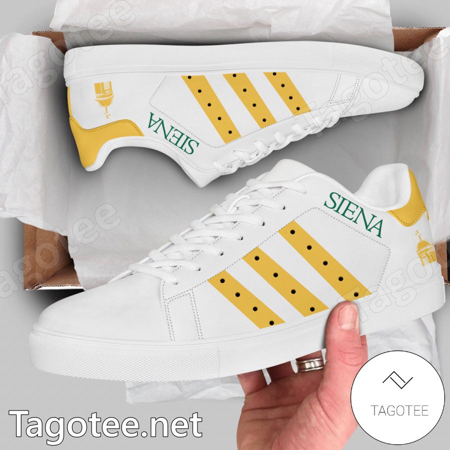 Siena College Logo Stan Smith Shoes - BiShop