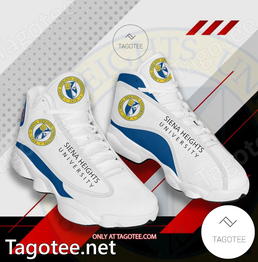 Siena Heights University Logo Air Jordan 13 Shoes - BiShop