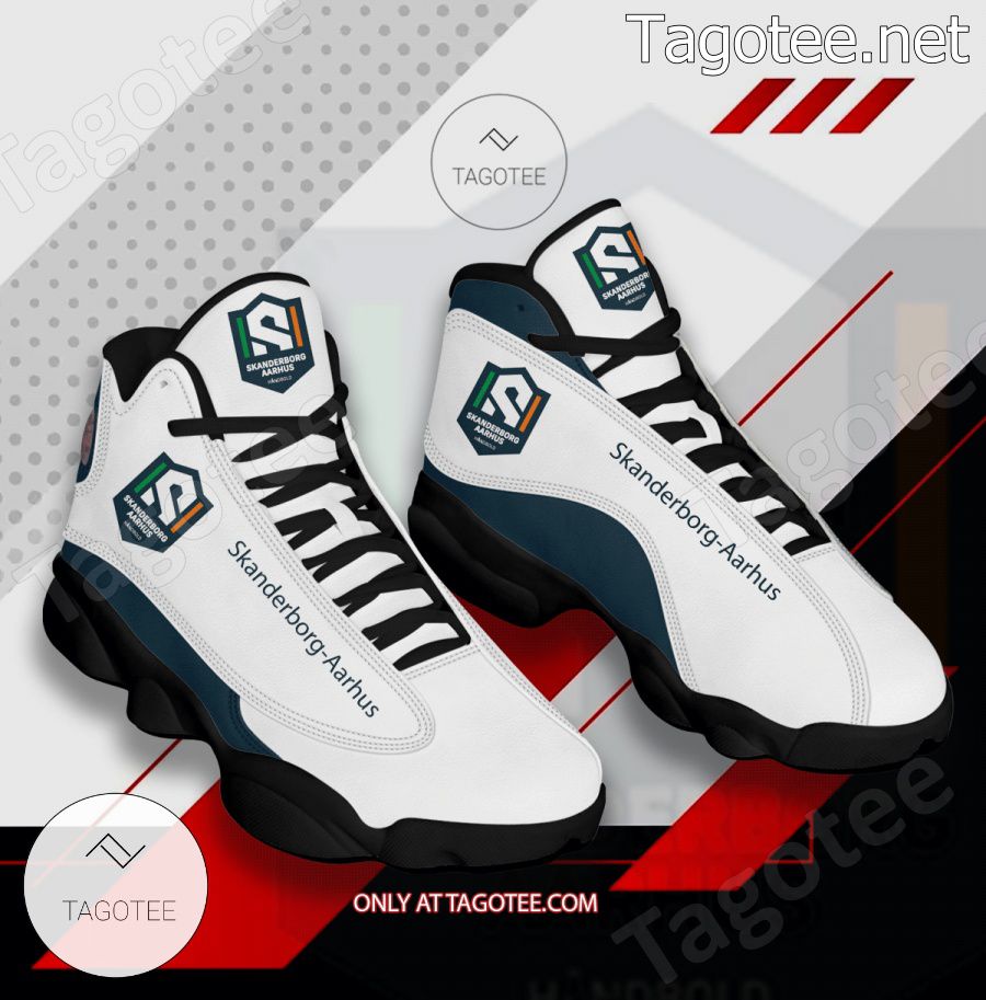 Skanderborg-Aarhus Handball Logo Air Jordan 13 Shoes - BiShop a