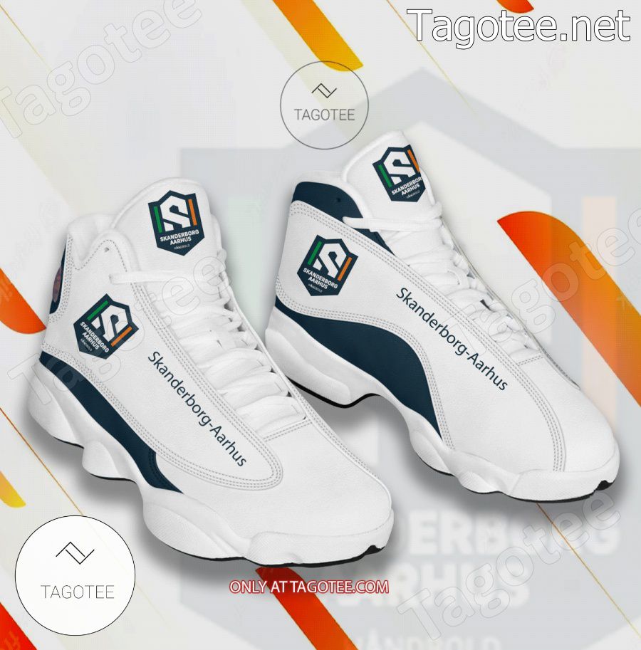 Skanderborg-Aarhus Handball Logo Air Jordan 13 Shoes - BiShop