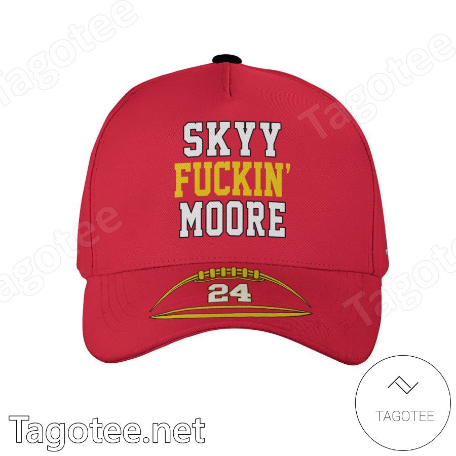 Skyy Fuckin Moore 24 Kansas City Chiefs Classic Cap Hat