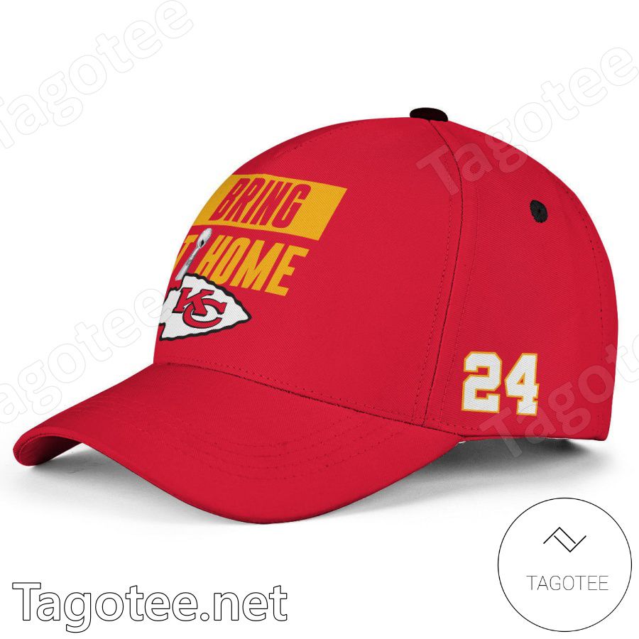 Skyy Moore 24 Bring It Home Super Bowl LVII 2023 NFL Kansas City Chiefs Classic Cap Hat