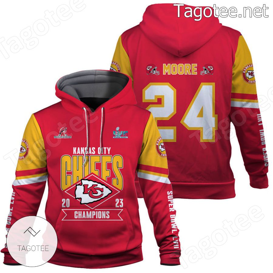 Skyy Moore 24 Kansas City Chiefs Fan NFL Hoodie