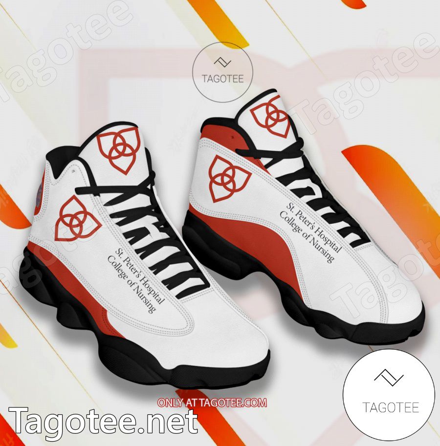 St. Peter's Hospital College of Nursing Logo Air Jordan 13 Shoes - BiShop a