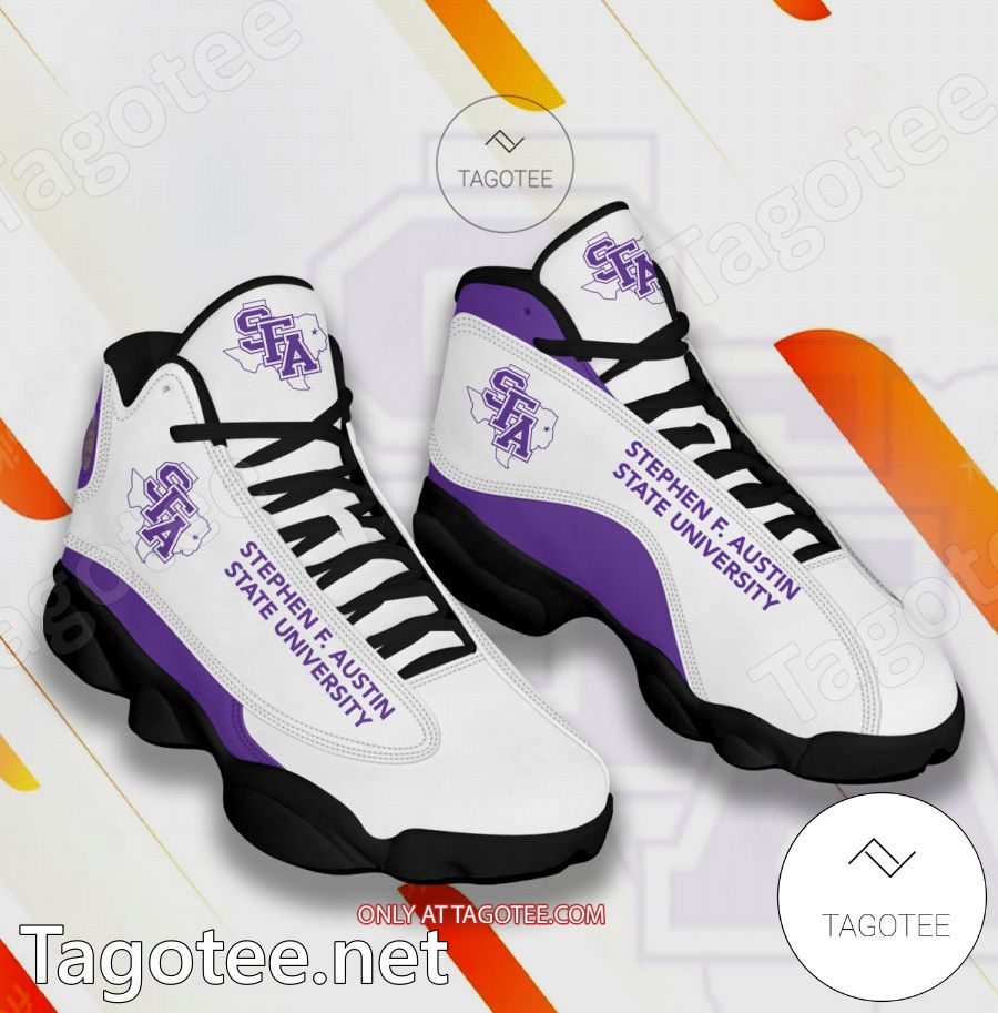 Stephen F Austin State University Logo Air Jordan 13 Shoes - BiShop a