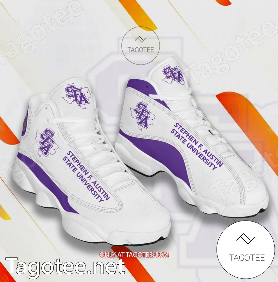 Stephen F Austin State University Logo Air Jordan 13 Shoes - BiShop