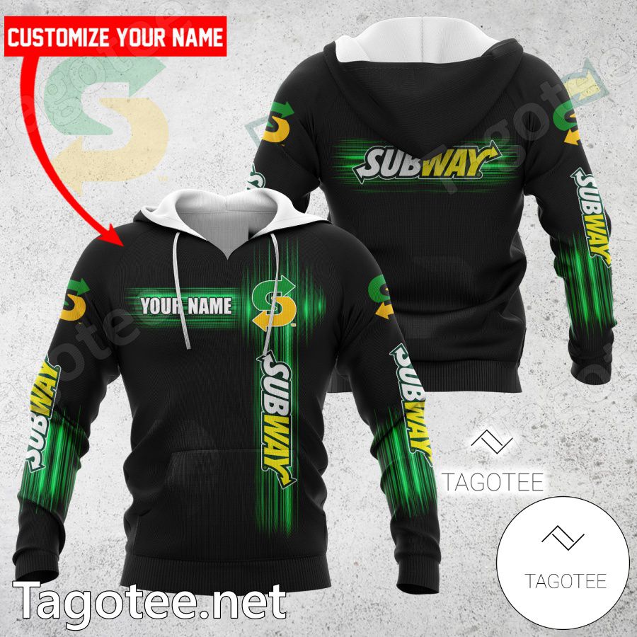 Subway Custom Logo T-shirt, Hoodie - MiuShop a