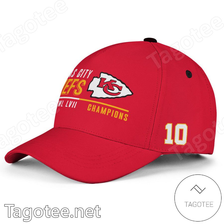 Super Bowl LVII Champions Number 10 Kansas City Chiefs Classic Cap Hat