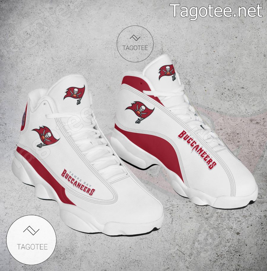 Tampa Bay Buccaneers Logo Air Jordan 13 Shoes - EmonShop