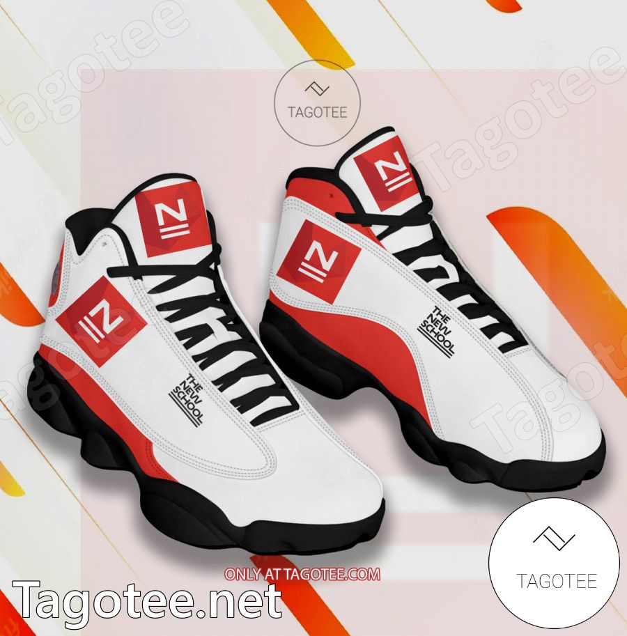 The New School Logo Air Jordan 13 Shoes - BiShop a