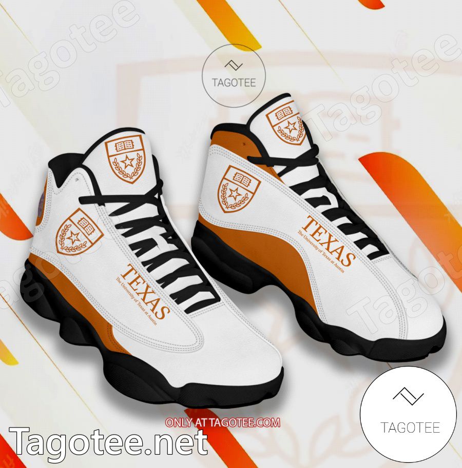 The University of Texas at Austin Logo Air Jordan 13 Shoes - BiShop a