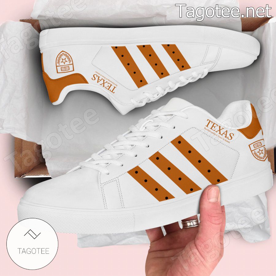 The University of Texas at Austin Logo Stan Smith Shoes - BiShop