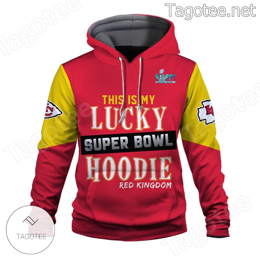 This Is My Lucky Hoodie Red Kingdom Kansas City Chiefs Fan NFL Hoodie a