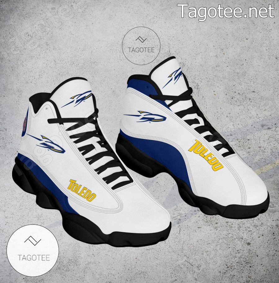 Toledo NCAA Logo Air Jordan 13 Shoes - BiShop a