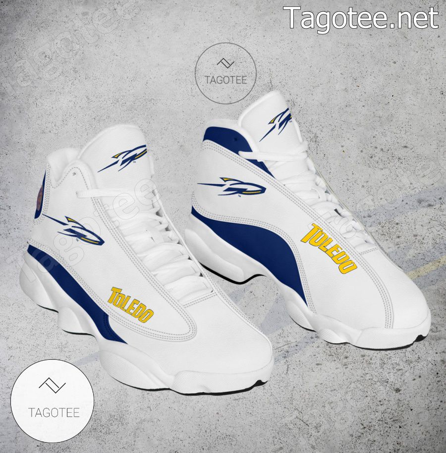 Toledo NCAA Logo Air Jordan 13 Shoes - BiShop