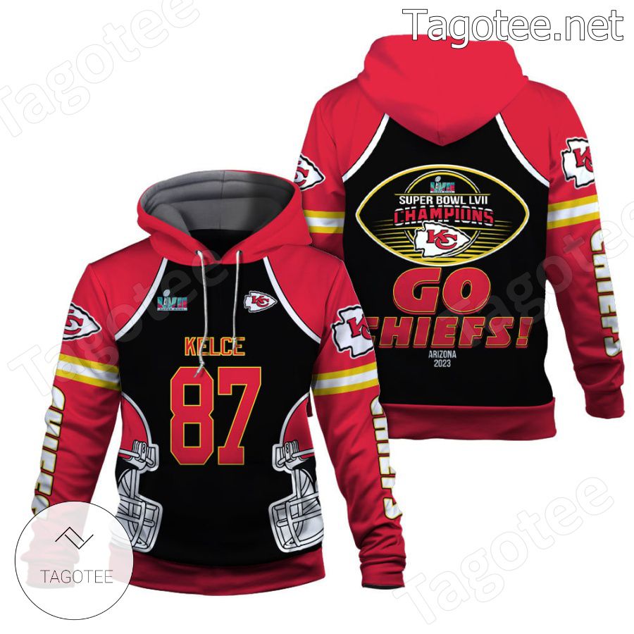 Travis Kelce 87 Go Chiefs Kansas City Chiefs Fan NFL Hoodie