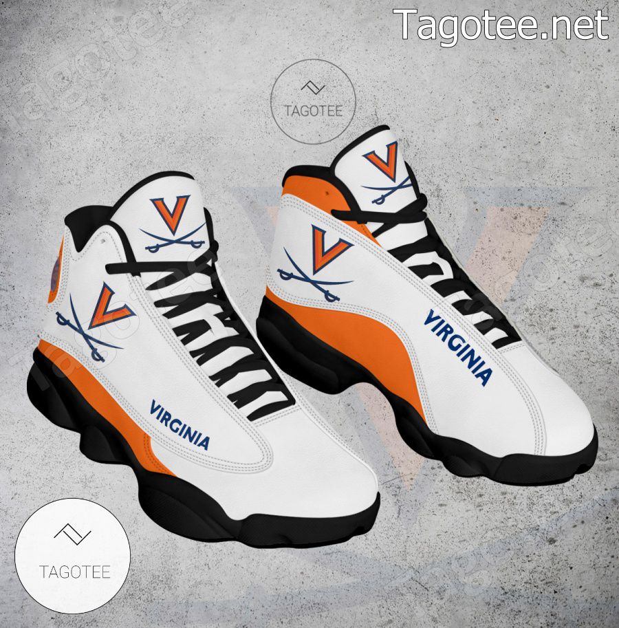 Virginia NCAA Logo Air Jordan 13 Shoes - BiShop a