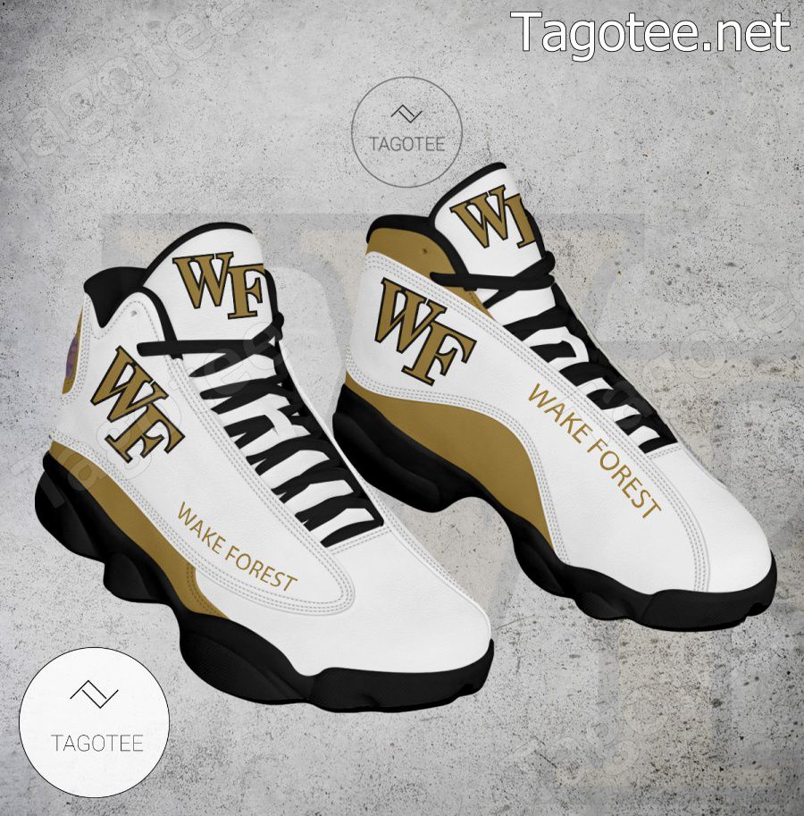 Wake Forest NCAA Logo Air Jordan 13 Shoes - BiShop a