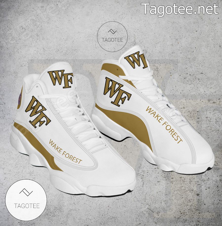 Wake Forest NCAA Logo Air Jordan 13 Shoes - BiShop