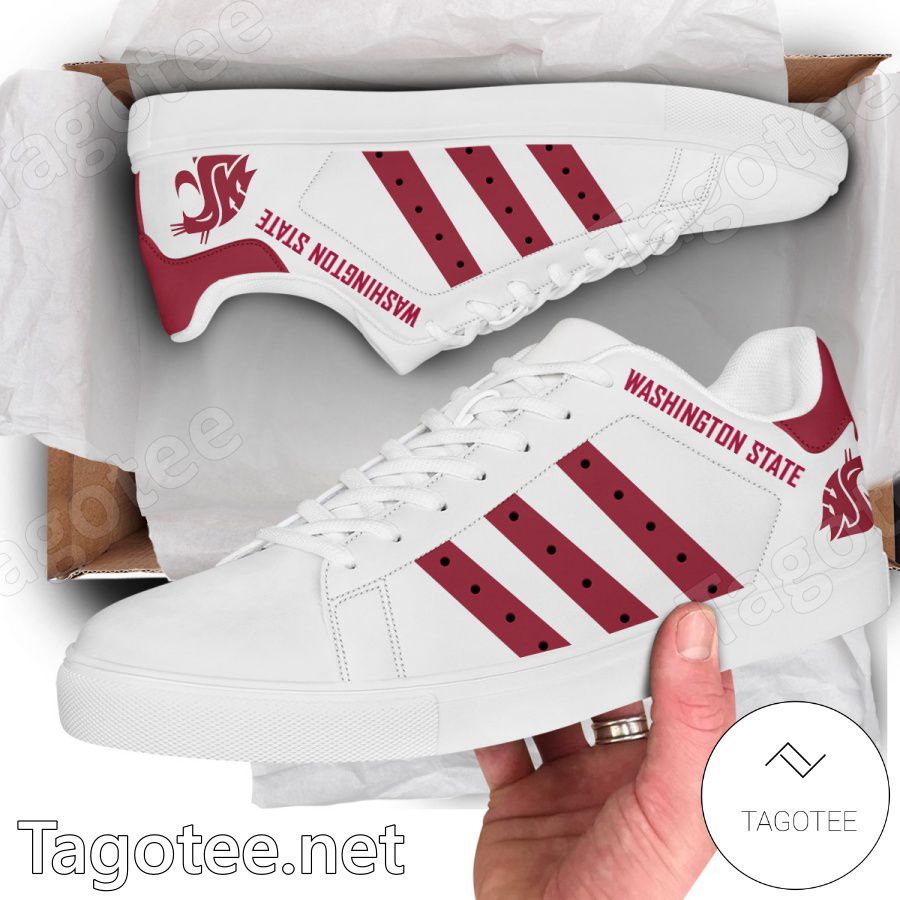 Washington State NCAA Stan Smith Shoes - BiShop