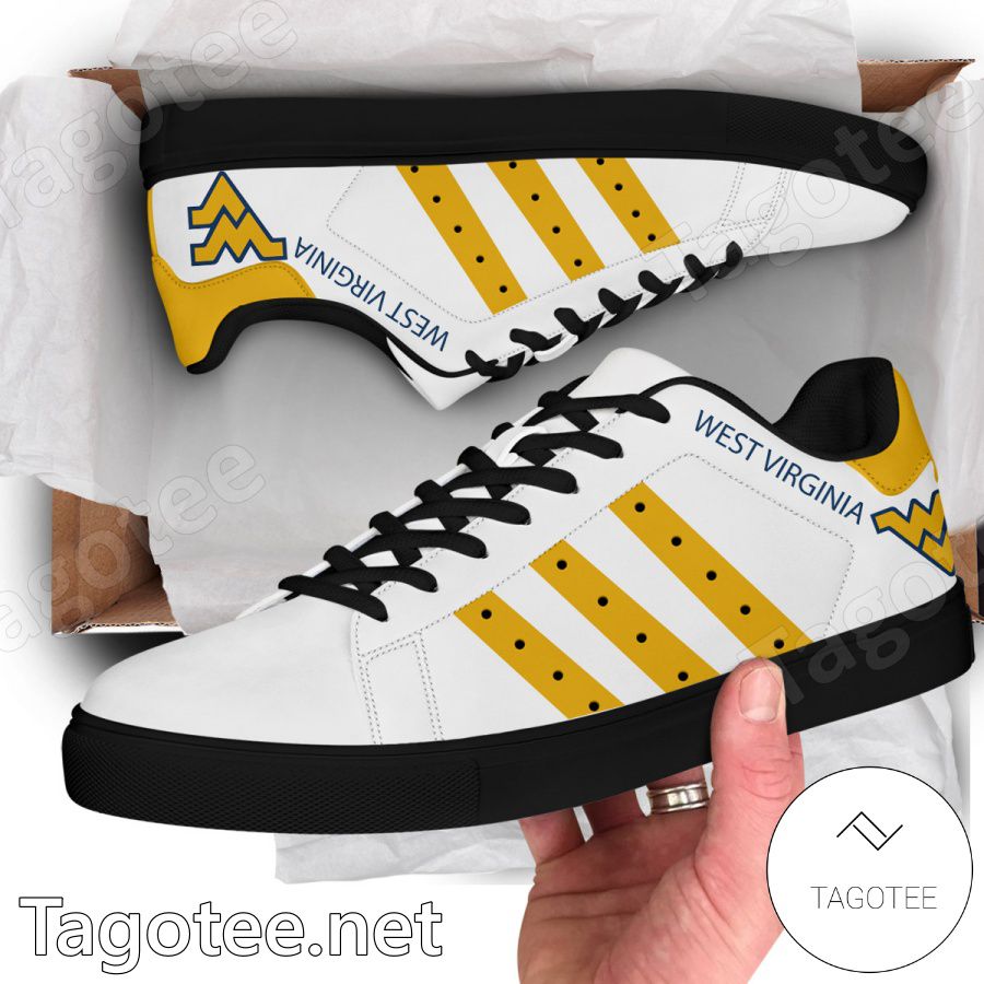 West Virginia NCAA Stan Smith Shoes - BiShop a