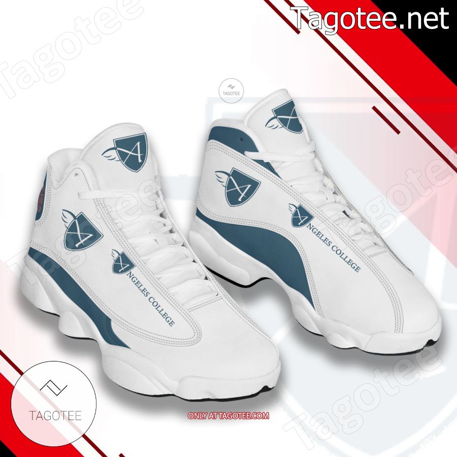 Angeles College Logo Air Jordan 13 Shoes - EmonShop a