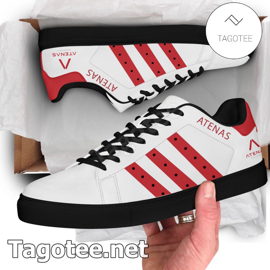 Atenas Logo Stan Smith Shoes - MiuShop a