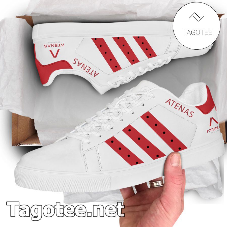 Atenas Logo Stan Smith Shoes - MiuShop