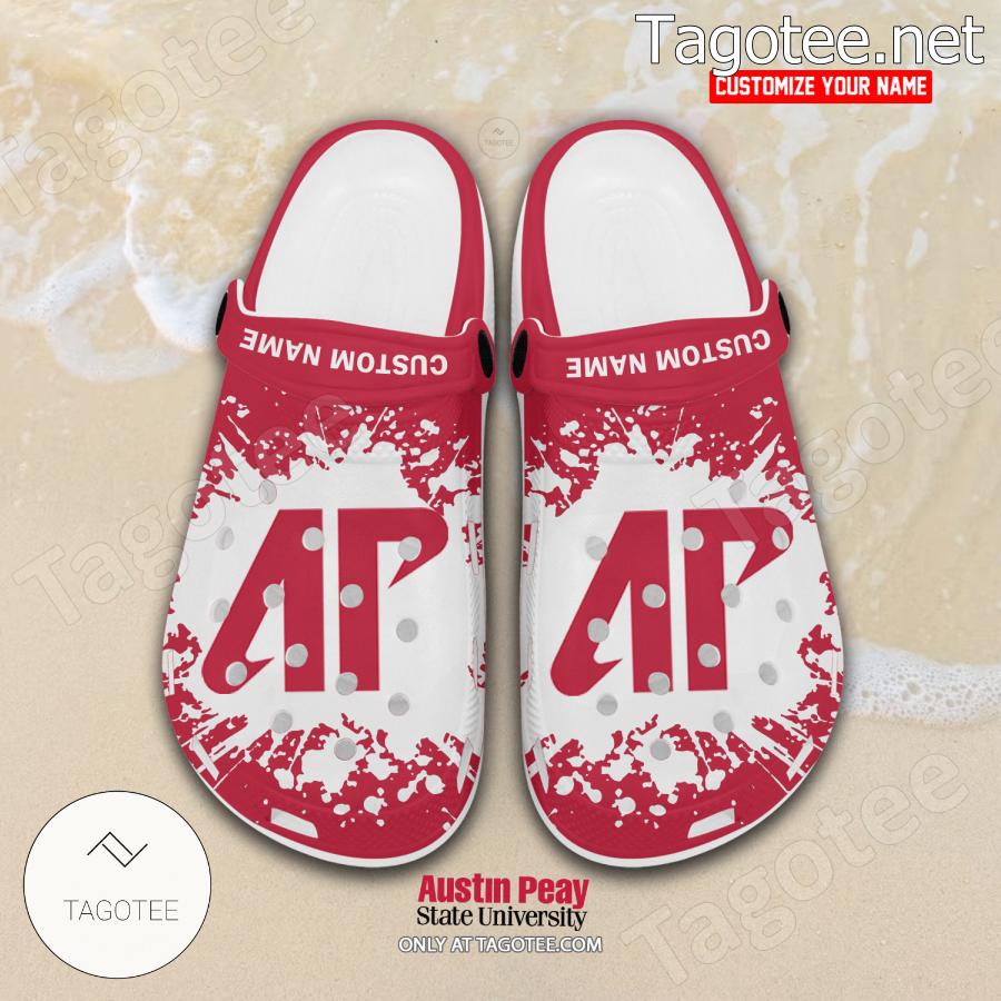 Austin Peay State University Crocs Clogs - BiShop a