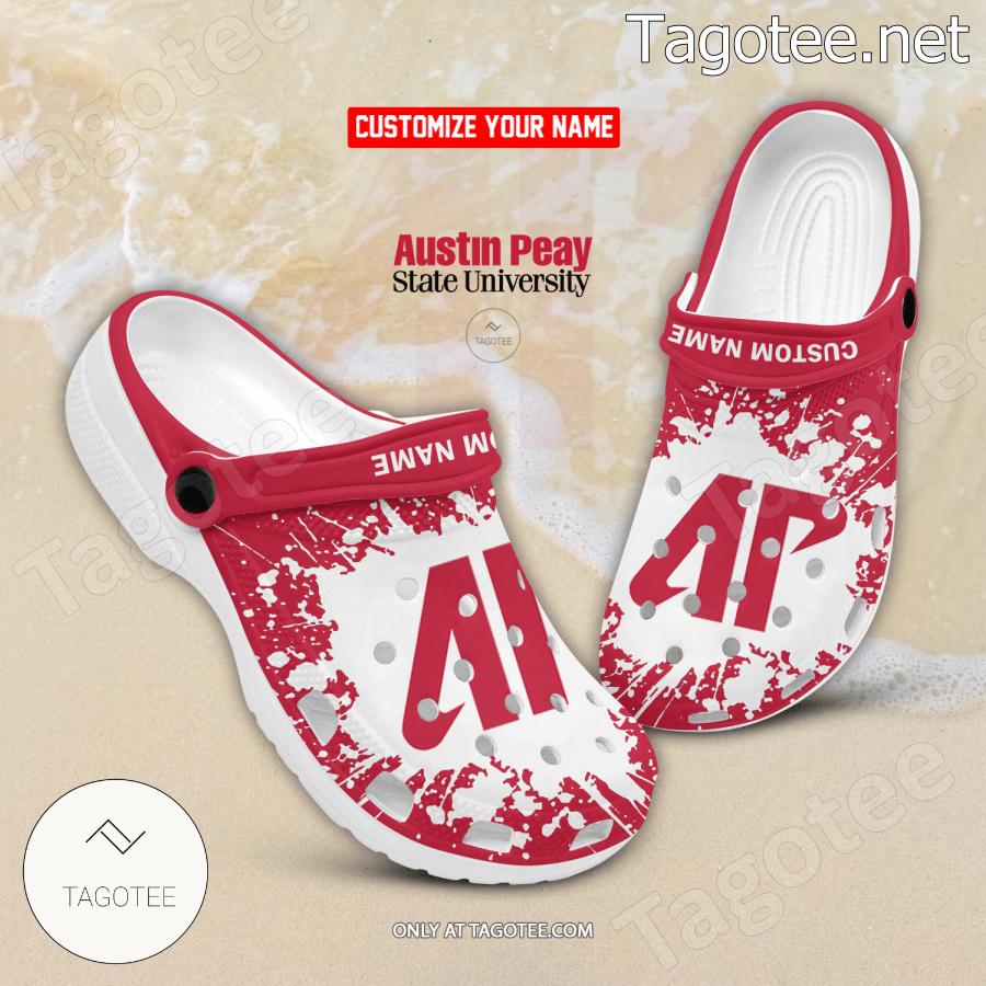 Austin Peay State University Crocs Clogs - BiShop