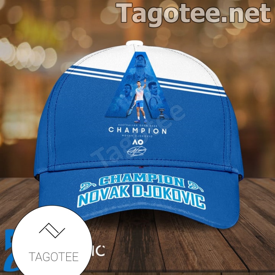 Australian Open Champion Novak Djokovic Cap