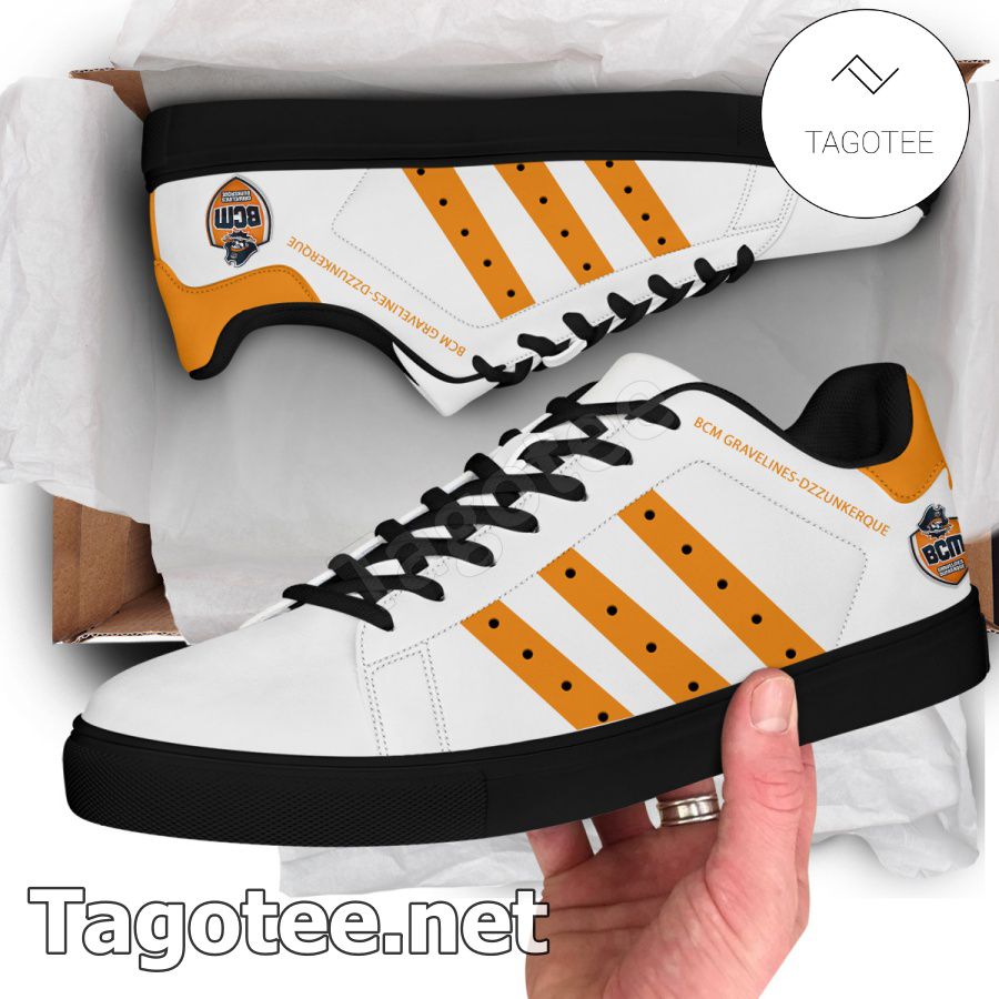 BCM Gravelines-Dunkerque Logo Stan Smith Shoes - MiuShop a