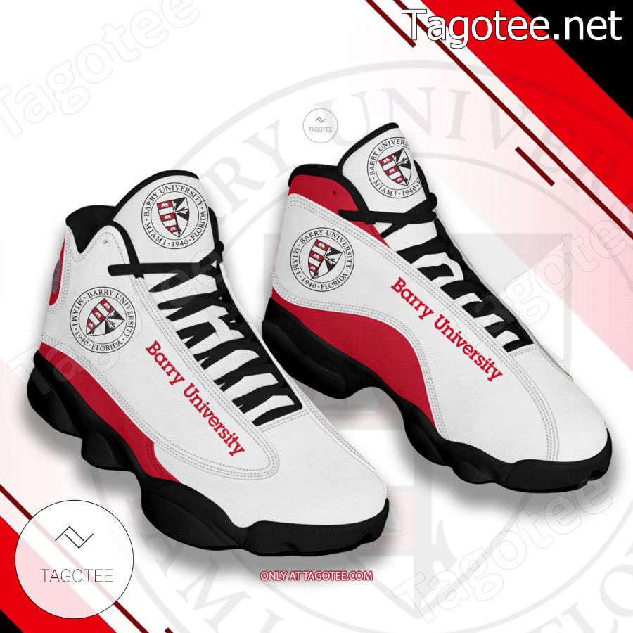 Barry University Logo Air Jordan 13 Shoes - EmonShop