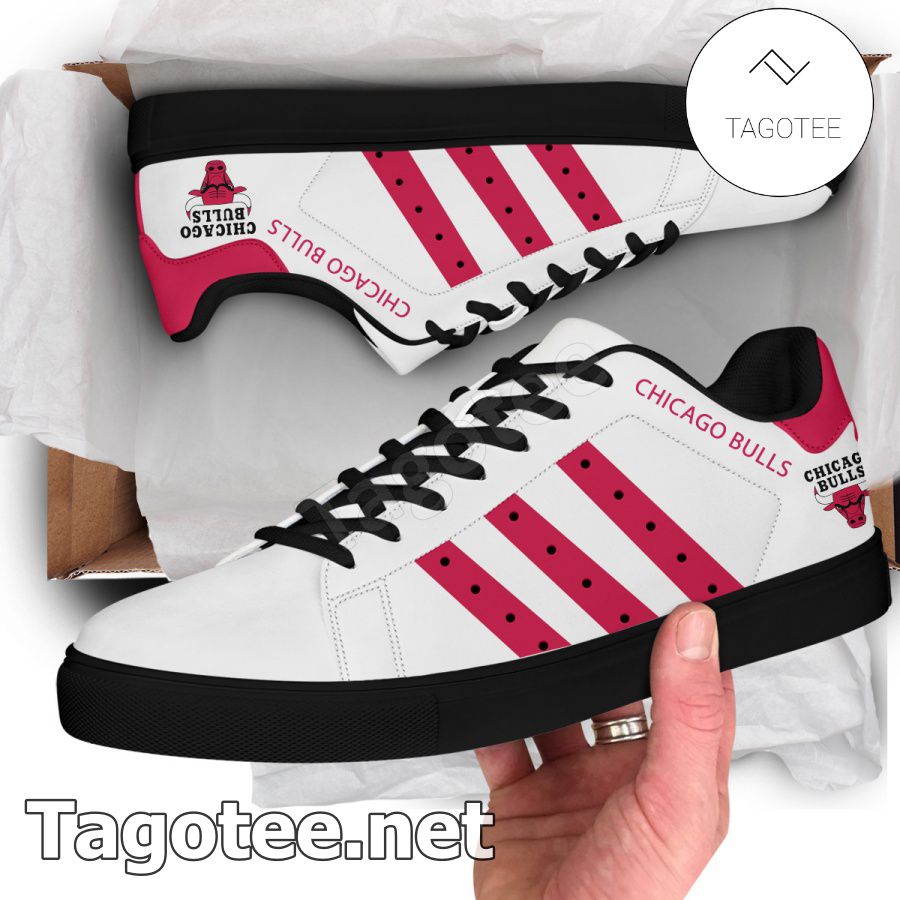 Chicago Bulls Logo Stan Smith Shoes - MiuShop a