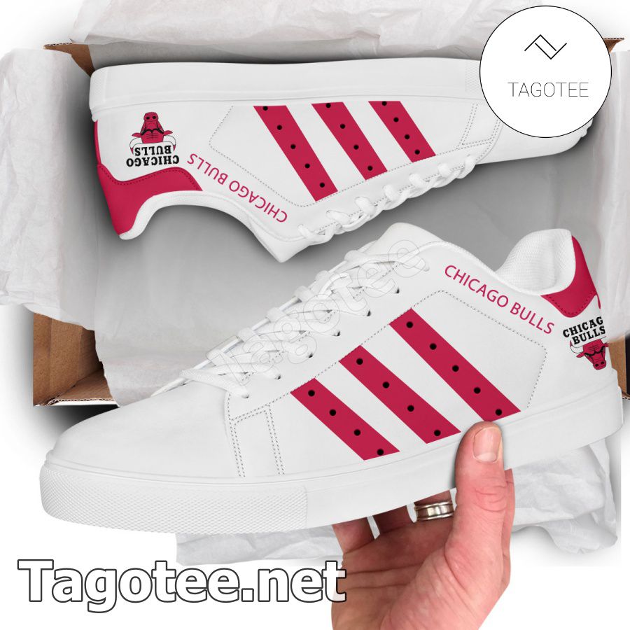 Chicago Bulls Logo Stan Smith Shoes - MiuShop