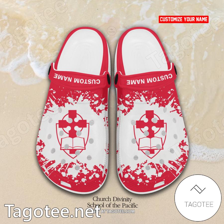 Church Divinity School of the Pacific Custom Crocs Clogs - BiShop a