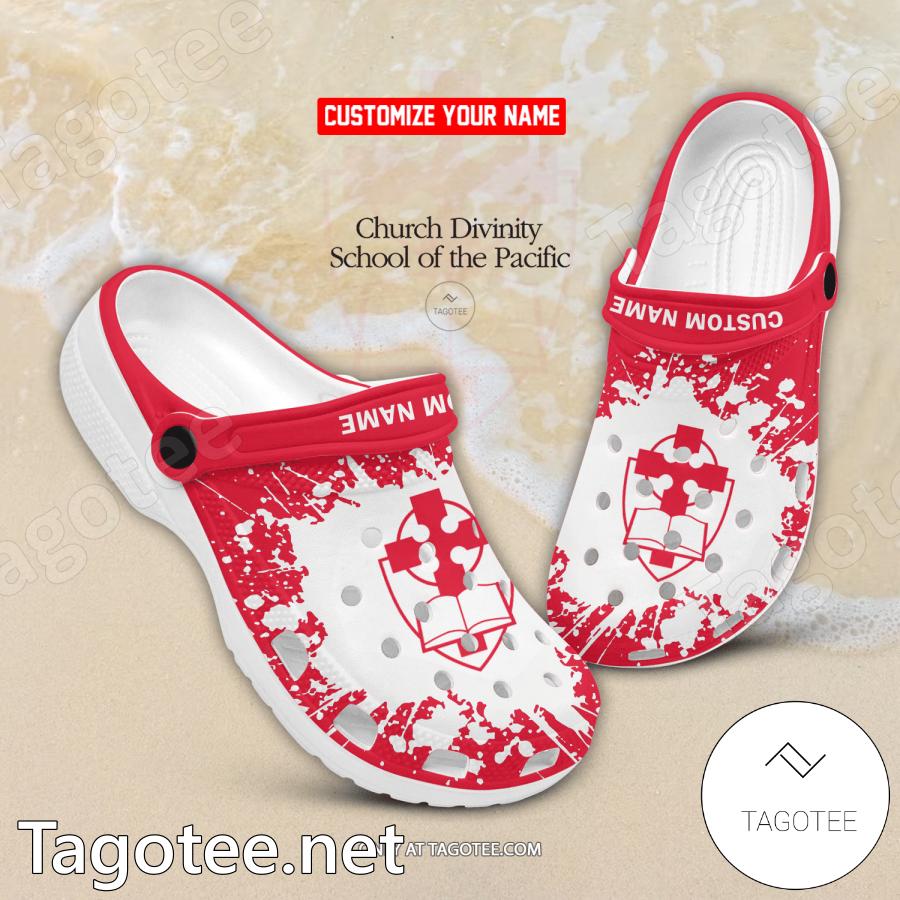 Church Divinity School of the Pacific Custom Crocs Clogs - BiShop