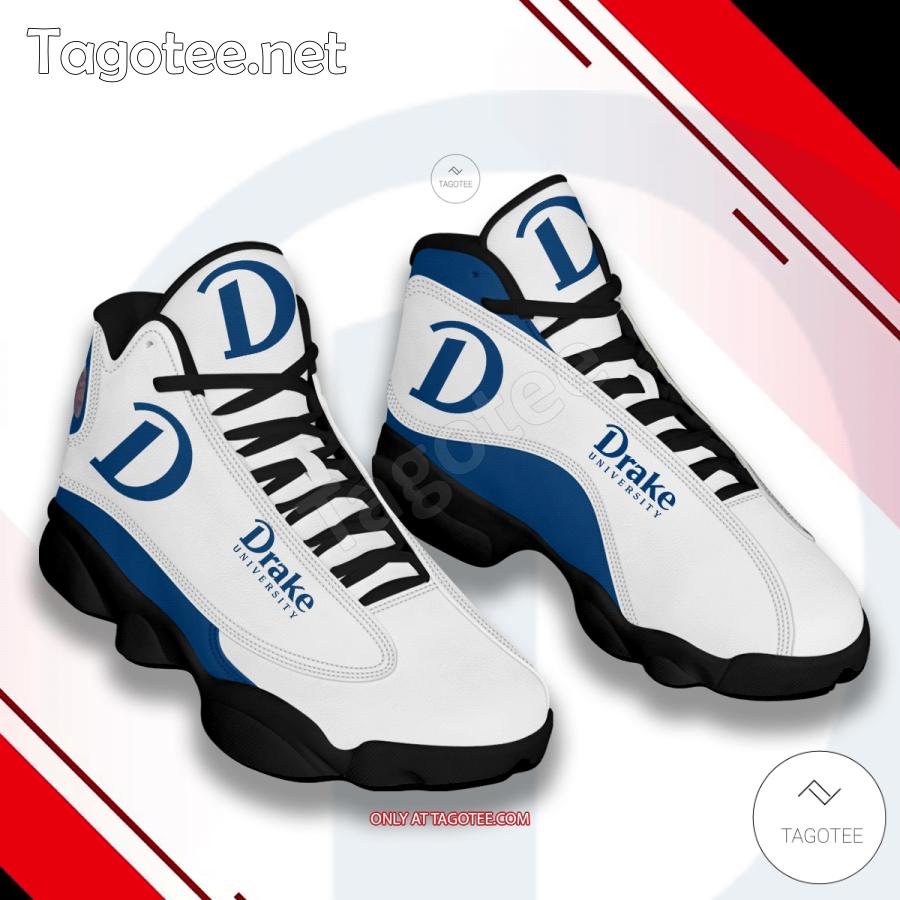 Drake University Logo Air Jordan 13 Shoes - BiShop