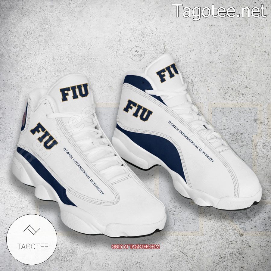 Florida International University Logo Air Jordan 13 Shoes - EmonShop a