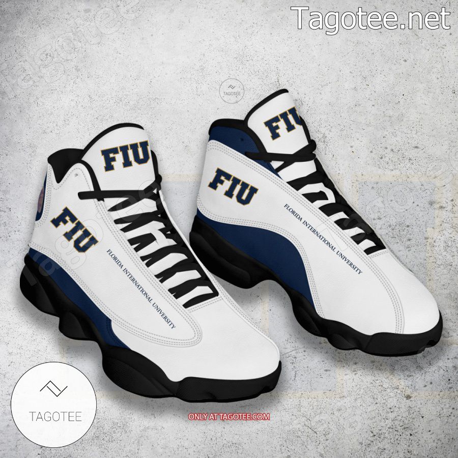 Florida International University Logo Air Jordan 13 Shoes - EmonShop