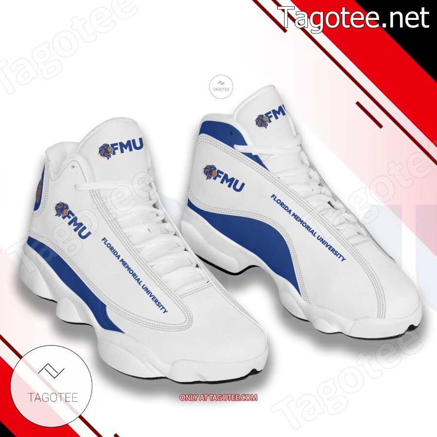 Florida Memorial University Logo Air Jordan 13 Shoes - EmonShop a