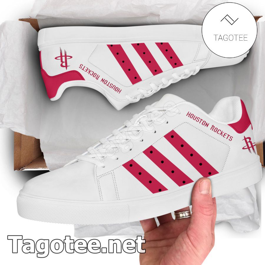 Houston Rockets Logo Stan Smith Shoes - MiuShop