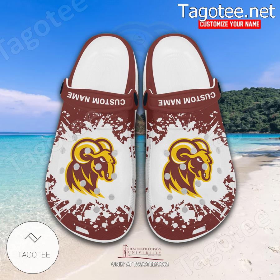 Huston-Tillotson University Crocs Clogs - BiShop a