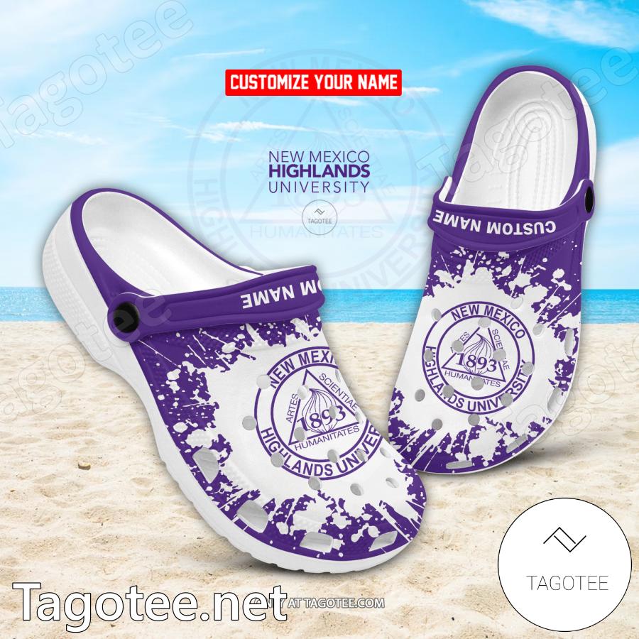 New Mexico Highlands University Crocs Clogs - EmonShop