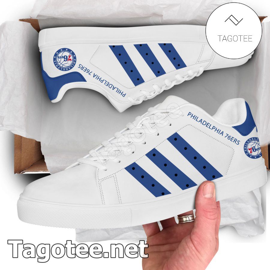 Philadelphia 76ers Logo Stan Smith Shoes - MiuShop