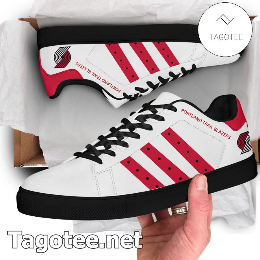 Portland Trail Blazers Logo Stan Smith Shoes - MiuShop a