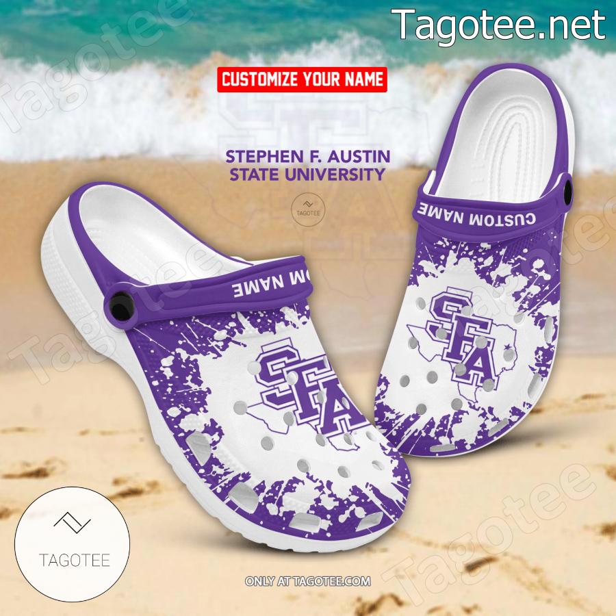 Stephen F Austin State University Crocs Clogs - BiShop